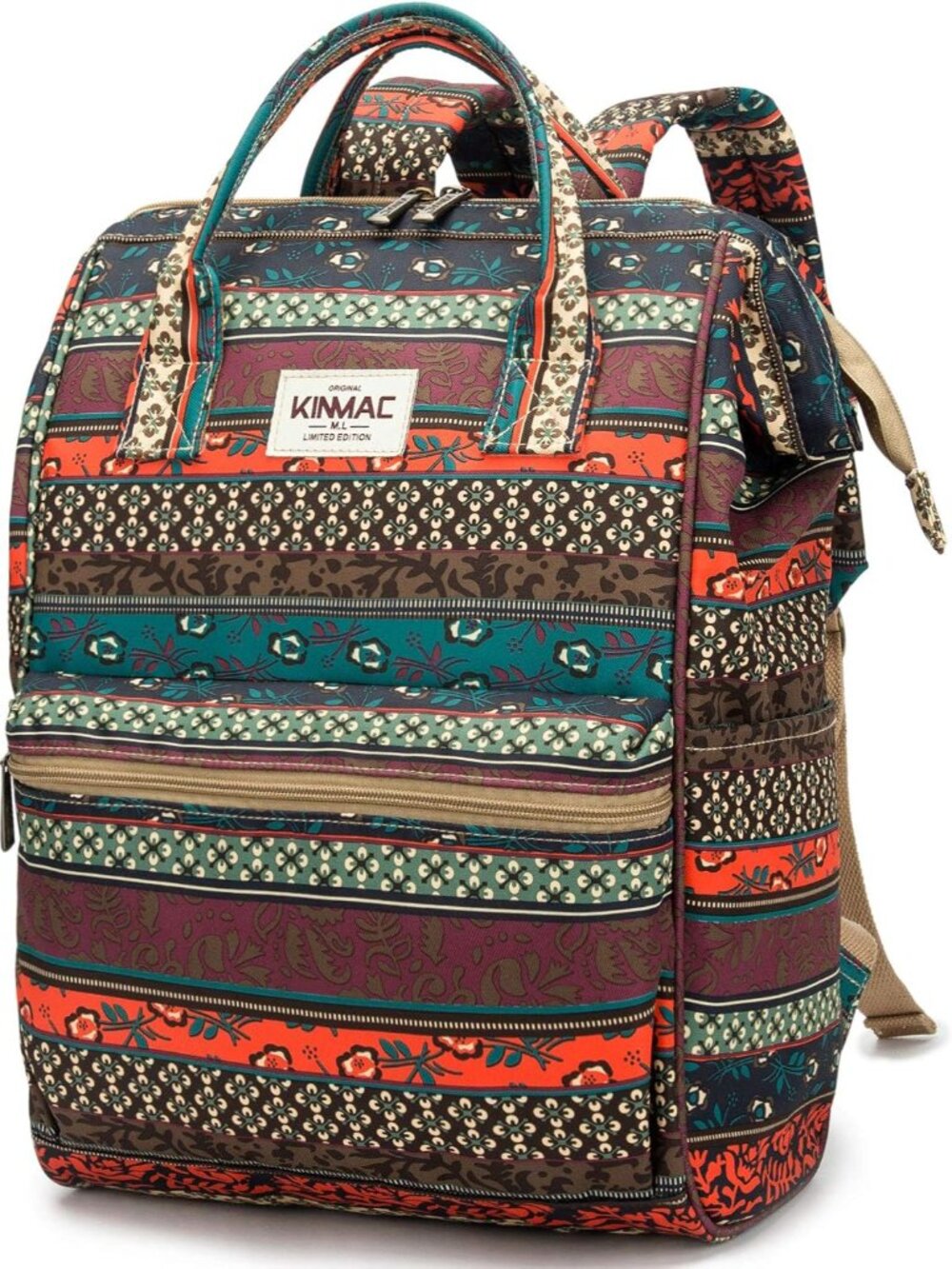 Bohemian Waterproof Laptop Backpack with TSA Lock for Travel & Work